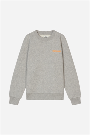 Mads Nørgaard Organic Sweat Solo - Grey Melange